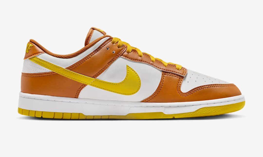 【2025年 6/12 発売】NIKE DUNK LOW RETRO “Bright Citron/Desert Ochre” (ナイキ ダンク ロー レトロ “デザートオークル/ブライトシトロン”) [HF5441-113]