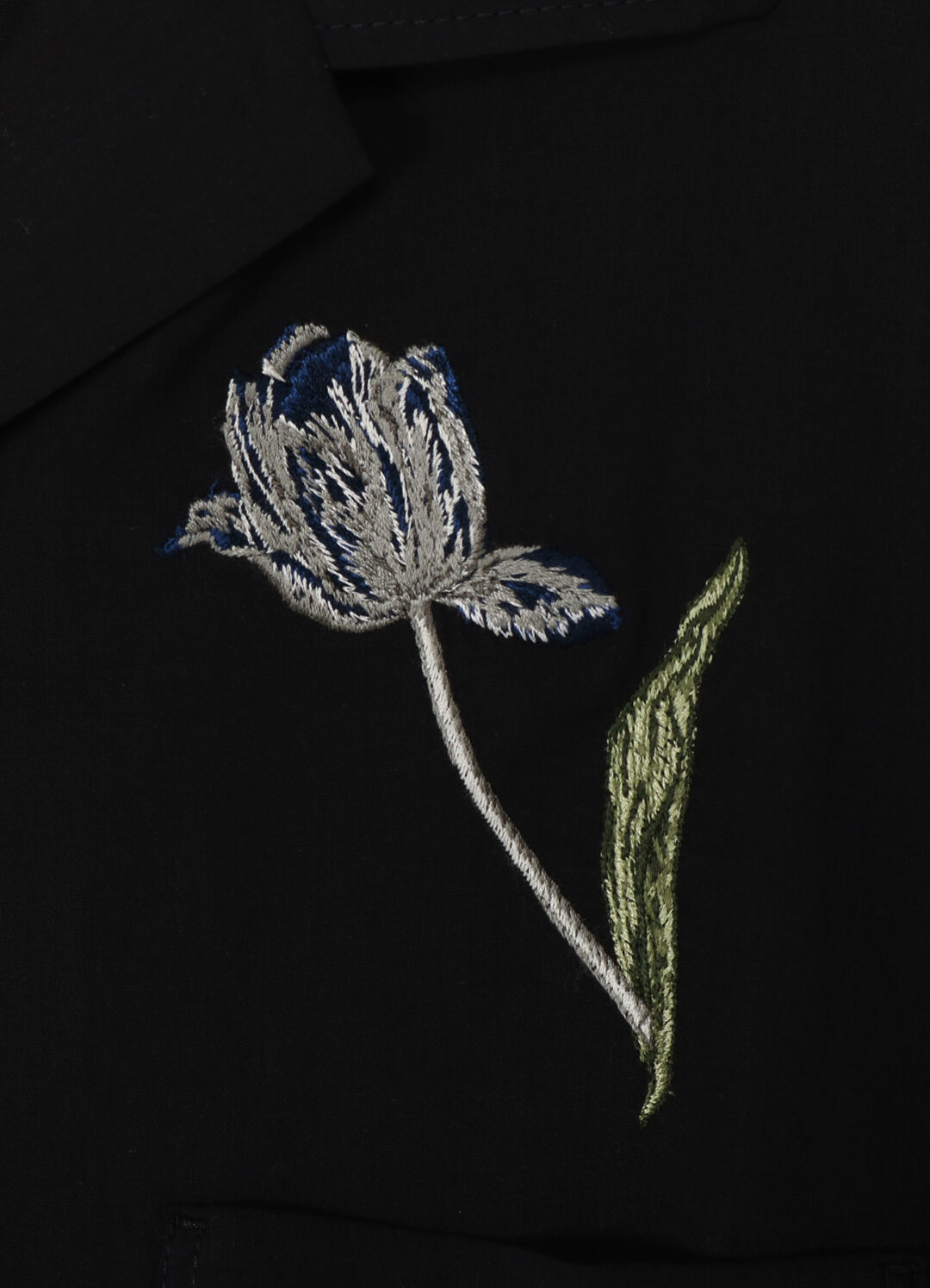 花刺繍を施した WILDSIDE YOHJI YAMAMOTO Original Collection 半袖シャツが2025年 6/4 発売 (ワイルドサイド ヨウジヤマモト)