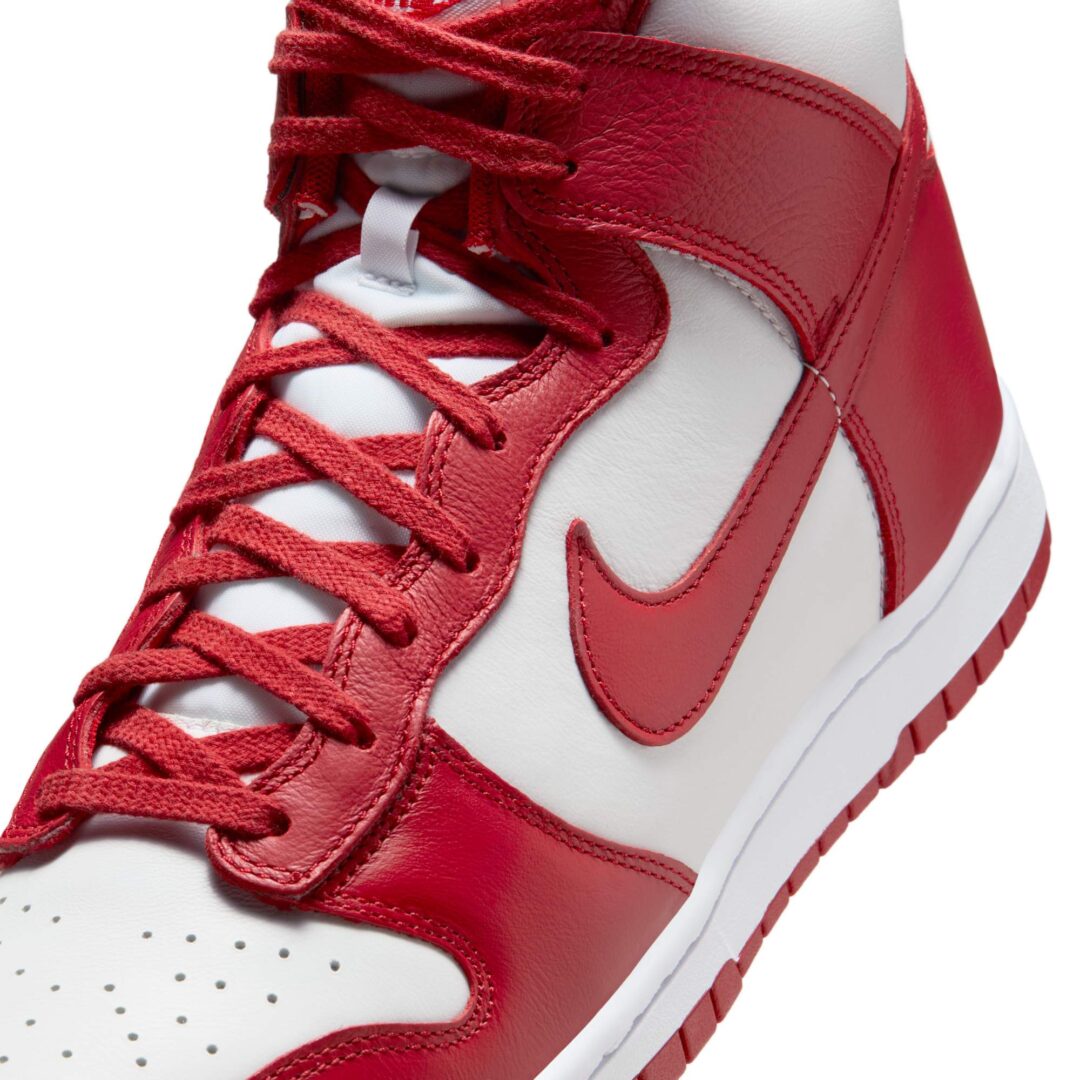 【2025年末 復刻予定】NIKE DUNK HIGH “St.John’s/White/Gym Red” (ナイキ ダンク ハイ レトロ “セント・ジョーンズ/ホワイト/ジムレッド”) [HF3143-101]