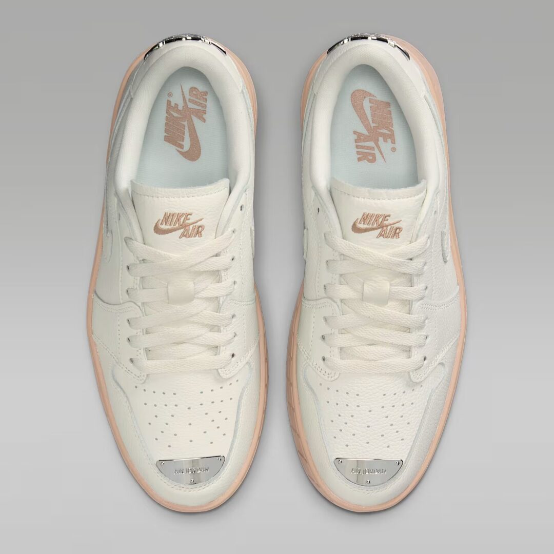 【近日発売】NIKE W AIR JORDAN 1 LOW BROOKLYN “Sail/Hemp/Metallic Silver” (ナイキ エア ジョーダン 1 ロー ブルックリン “セイル/ヘンプ/メタリックシルバー”) [HF3184-101]