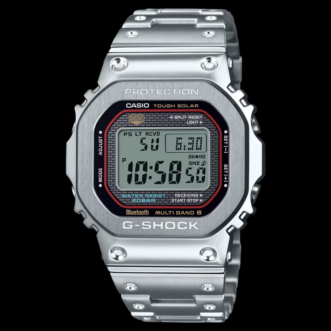 G-SHOCK フルメタルモデル “GMW-B5000D-1CJF”が2025年 6/6 発売 (Gショック ジーショック)