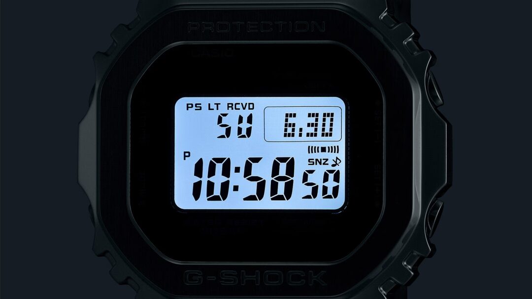 G-SHOCK フルメタルモデル “GMW-B5000D-1CJF”が2025年 6/6 発売 (Gショック ジーショック)