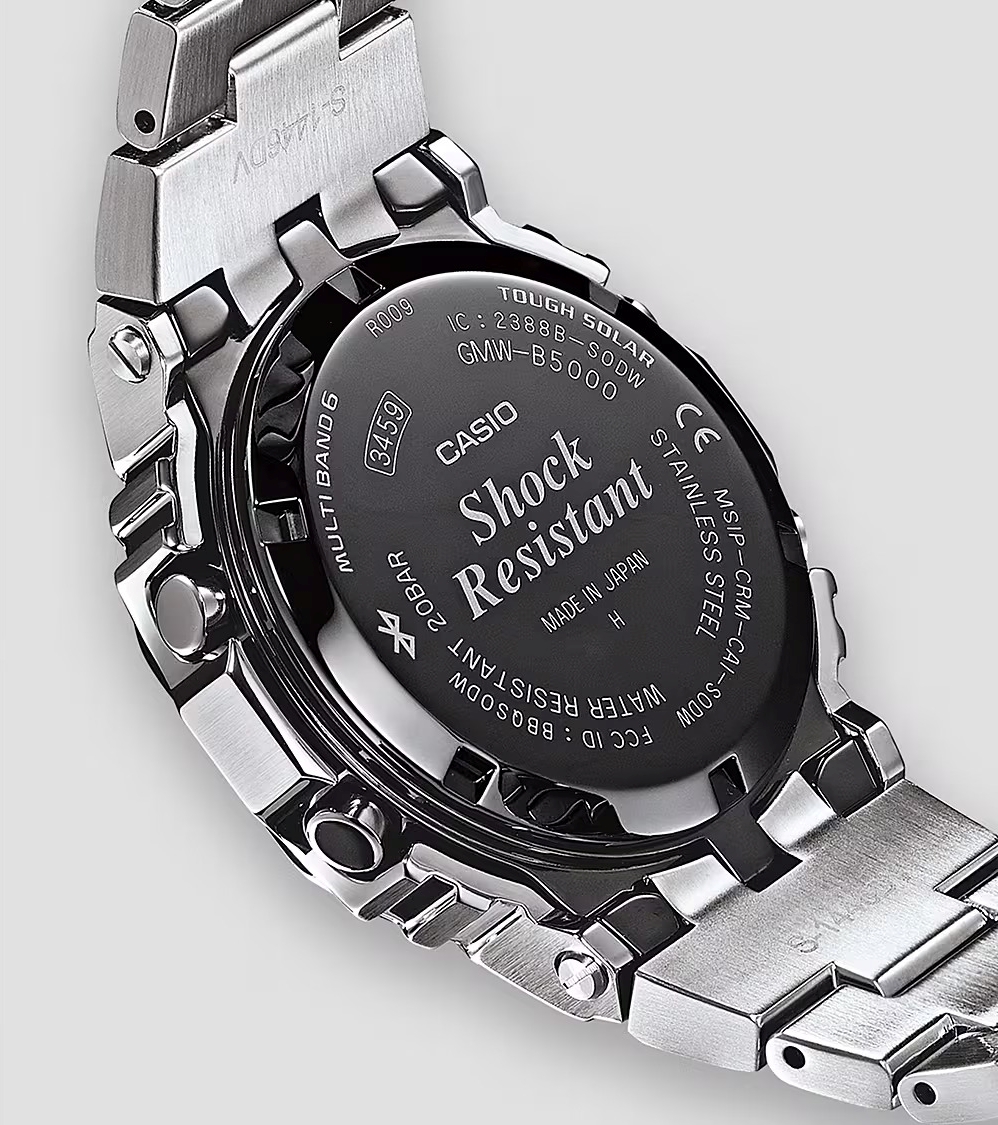 G-SHOCK フルメタルモデル “GMW-B5000D-1CJF”が2025年 6/6 発売 (Gショック ジーショック)