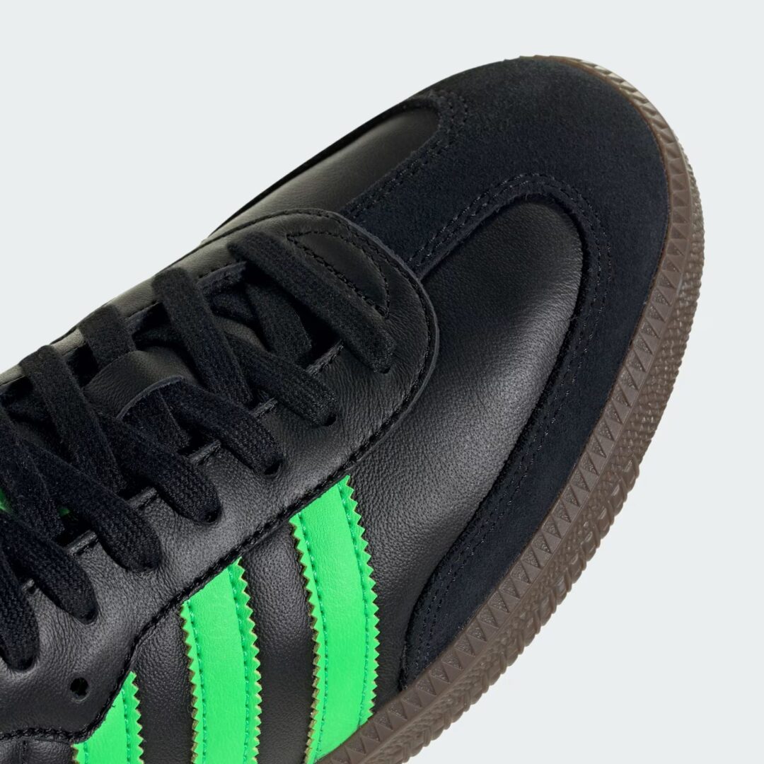 【2025年 6/1 発売】adidas Originals SAMBA OG “Core Black/Impact Orange/Screaming Green” (アディダス オリジナルス サンバ “ブラック/オレンジ/グリーン”) [JR0910/JR0911]