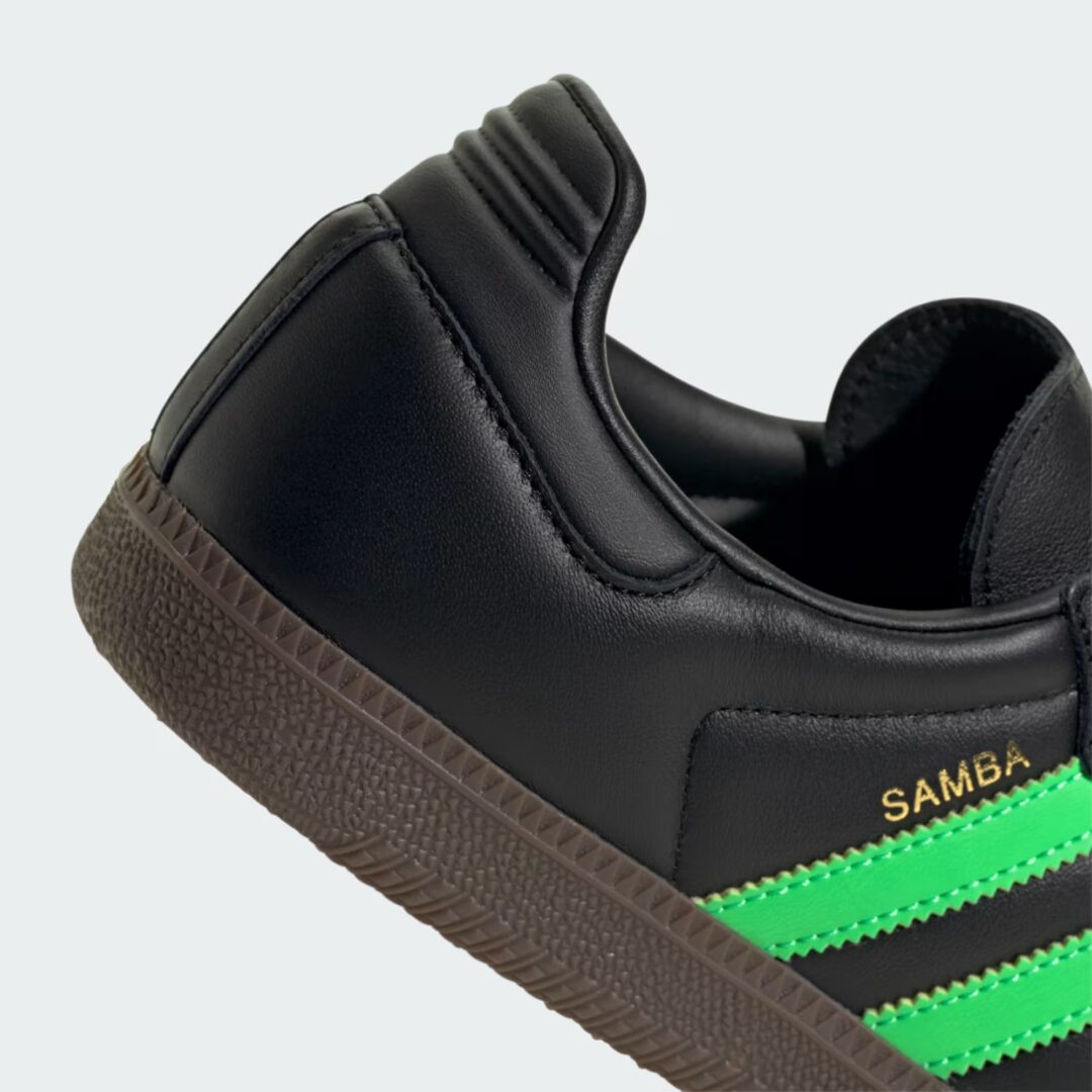 【2025年 6/1 発売】adidas Originals SAMBA OG “Core Black/Impact Orange/Screaming Green” (アディダス オリジナルス サンバ “ブラック/オレンジ/グリーン”) [JR0910/JR0911]