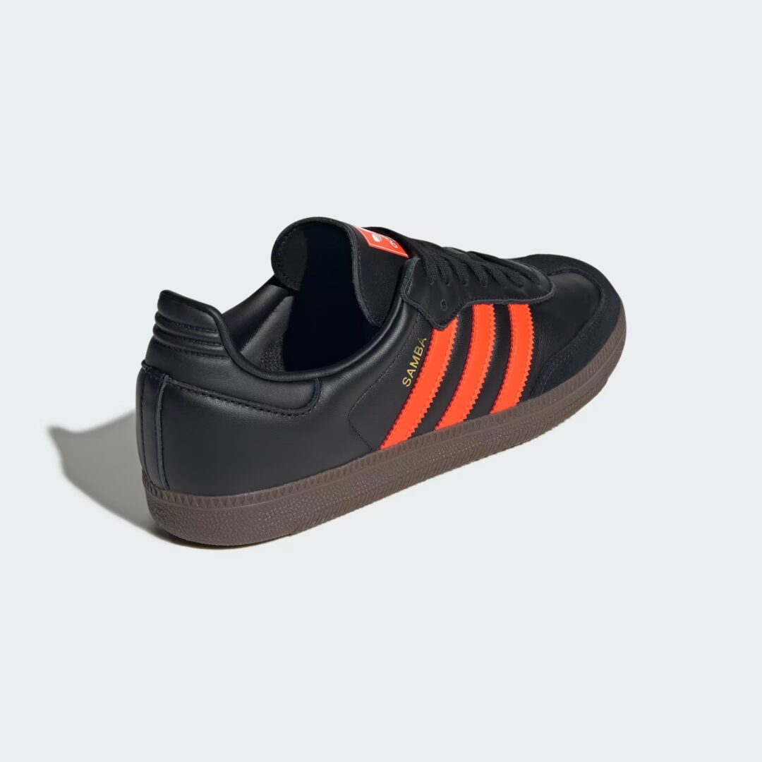【2025年 6/1 発売】adidas Originals SAMBA OG “Core Black/Impact Orange/Screaming Green” (アディダス オリジナルス サンバ “ブラック/オレンジ/グリーン”) [JR0910/JR0911]