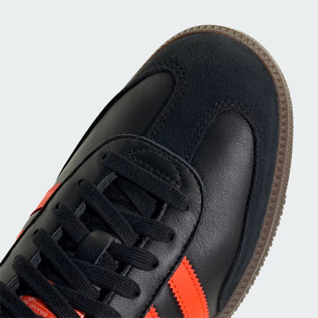 【2025年 6/1 発売】adidas Originals SAMBA OG “Core Black/Impact Orange/Screaming Green” (アディダス オリジナルス サンバ “ブラック/オレンジ/グリーン”) [JR0910/JR0911]