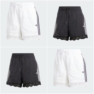 adidas Originals "Lace trim 3-Stripes shorts"が2025年 7/1 発売 (アディダス オリジナルス レース トリム スリーストライプス ショーツ) [IL2420/II5605]