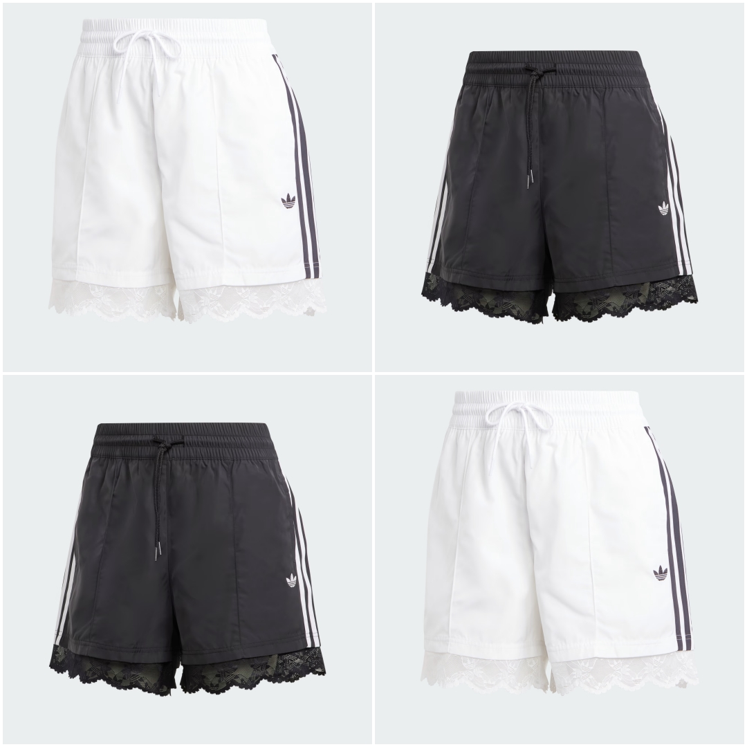 adidas Originals "Lace trim 3-Stripes shorts"が2025年 7/1 発売 (アディダス オリジナルス レース トリム スリーストライプス ショーツ) [IL2420/II5605]