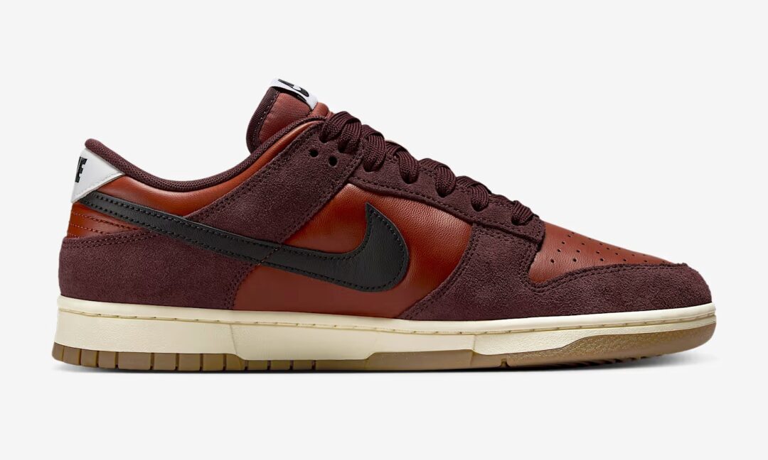 【2025年 6/12 発売】NIKE DUNK LOW RETRO SE “Mars Stone/Burgundy Crush” (ナイキ ダンク ロー レトロ “マーズストーン/バーガンディクラッシュ”) [IB6399-600]
