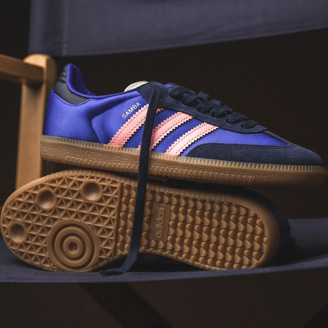 【2025年 発売】adidas Originals W SAMBA OG “Lucid Blue/Night Indigo/Gum” (アディダス オリジナルス サンバ “ブルー/インディゴ/ガム”) [JS1317]