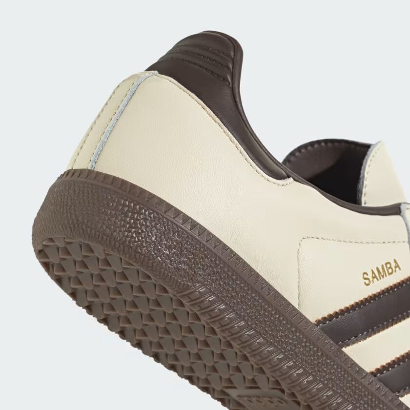 【2025年 6/20 発売】adidas Originals SAMBA OG “Cream White/Dark Brown” (アディダス オリジナルス サンバ “ホワイト/ブラウン”) [JR2660]