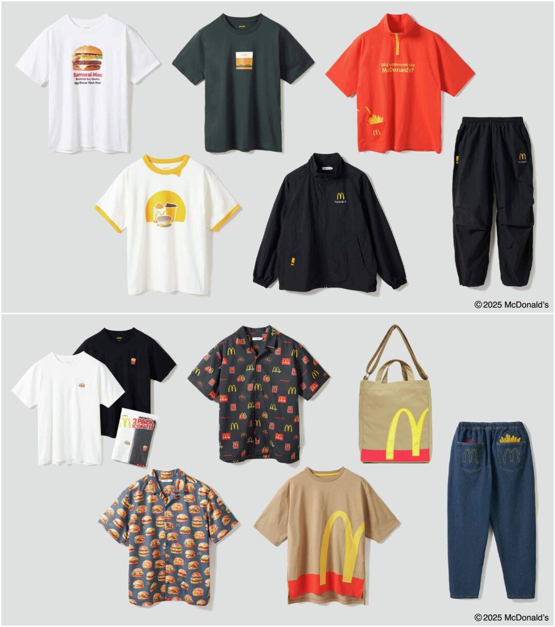 マクドナルド × グラニフ コラボ第6弾が2025年 7/8 発売 (graniph McDonald’s)