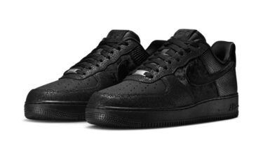 【2025年 発売予定】NIKE AIR FORCE 1 LOW “Triple Black/Pony Hair/Snake Skin” (ナイキ エア フォース 1 ロー “トリプルブラック/ポニーヘア/スネークスキン”) [HQ1977-001]