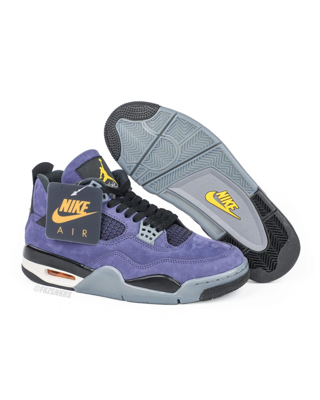 【2026年 2/14 & 3/7 発売予定】NIKE AIR JORDAN 4 RETRO “Imperial Purple/LA Lakers” (ナイキ エア ジョーダン 4 レトロ “インペリアルパープル/レイカーズ”) [FV5029-500]