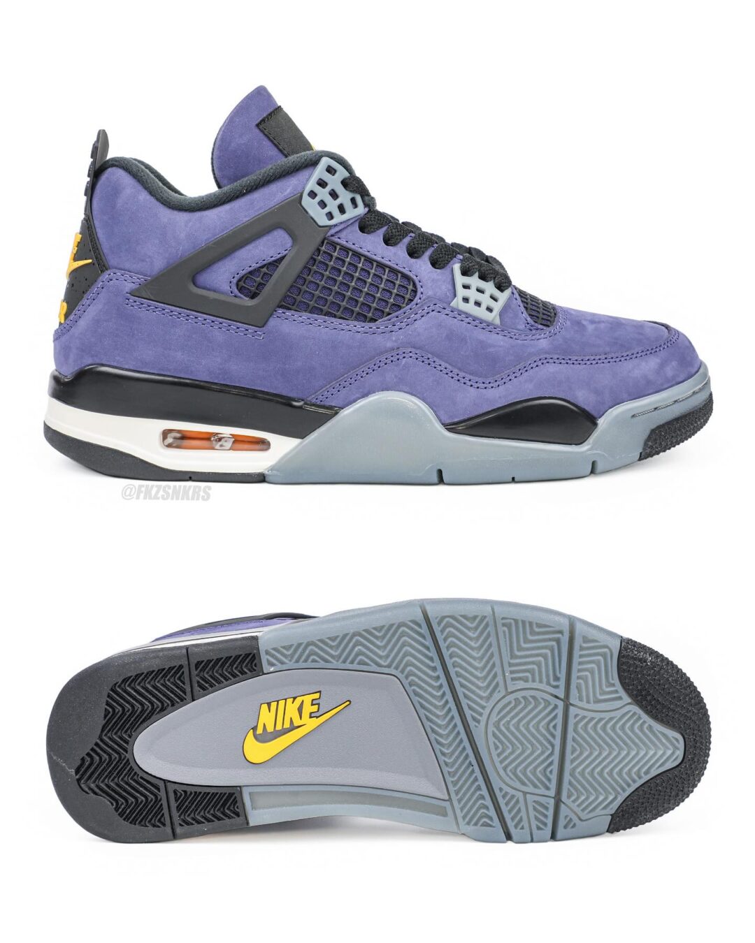 【2026年 2/14 & 3/7 発売予定】NIKE AIR JORDAN 4 RETRO “Imperial Purple/LA Lakers” (ナイキ エア ジョーダン 4 レトロ “インペリアルパープル/レイカーズ”) [FV5029-500]
