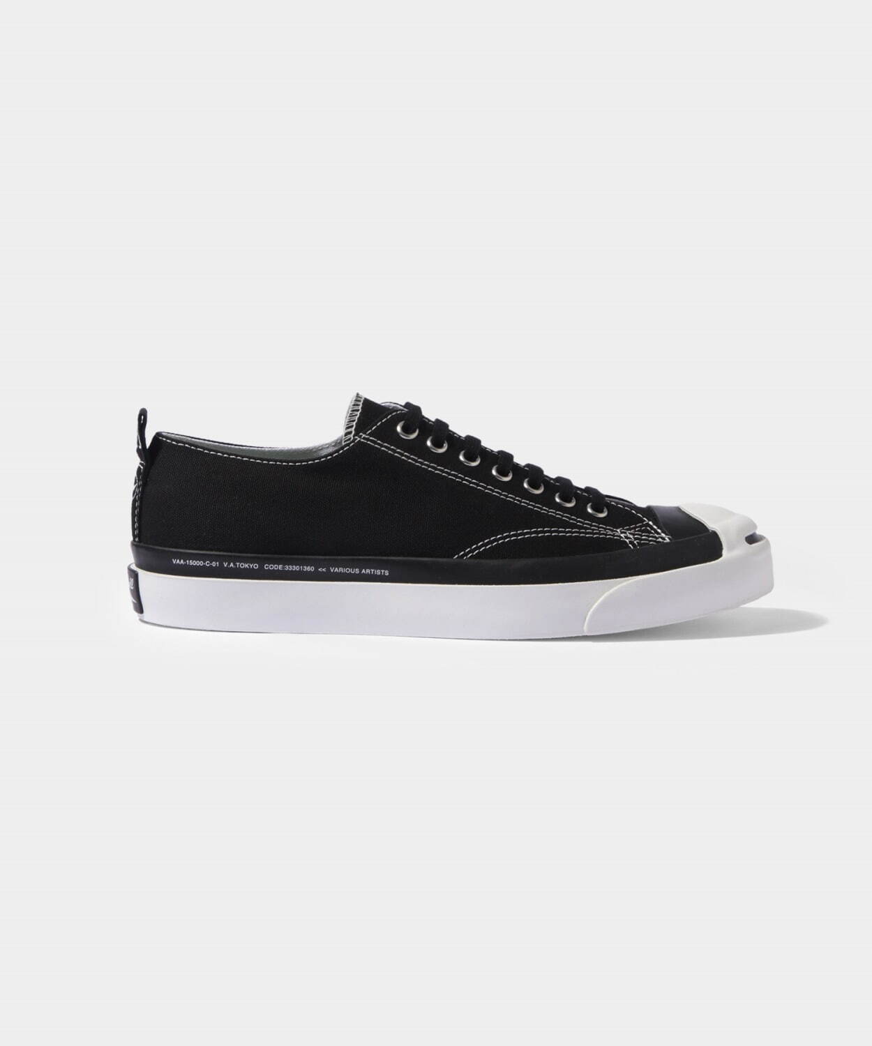 【2025年 6/28 発売】「V.A.限定」FRAGMENT × CONVERSE JACK PURCELL 1935 “Black” (フラグメント コンバース ジャックパーセル)