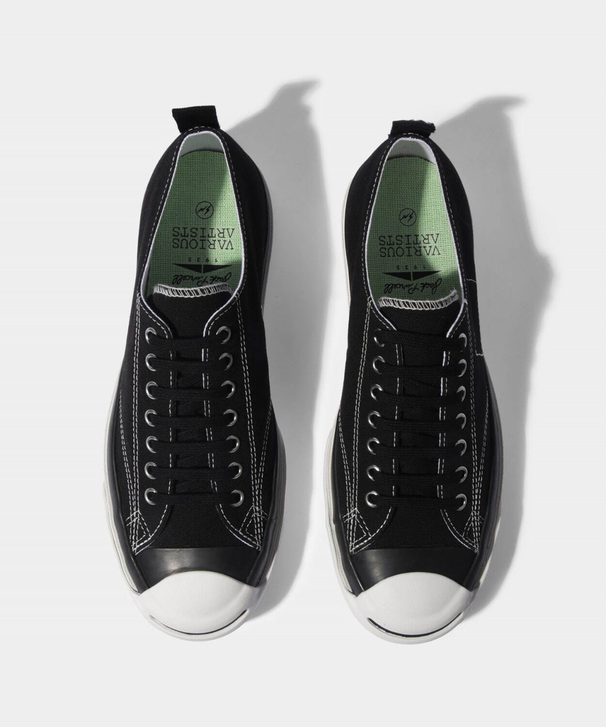 【2025年 6/28 発売】「V.A.限定」FRAGMENT × CONVERSE JACK PURCELL 1935 “Black” (フラグメント コンバース ジャックパーセル)