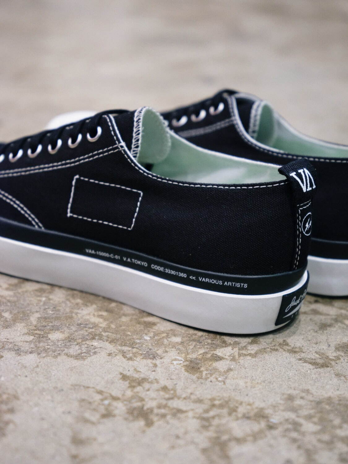 【2025年 6/28 発売】「V.A.限定」FRAGMENT × CONVERSE JACK PURCELL 1935 “Black” (フラグメント コンバース ジャックパーセル)