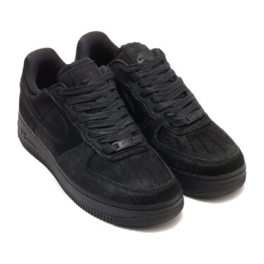 【2025年 6/15 発売】NIKE AIR FORCE 1 LOW “Faux Pony Hair/Triple Black” (ナイキ エア フォース 1 ロー “ファーポニーヘア/トリプルブラック”) [II7398-001]