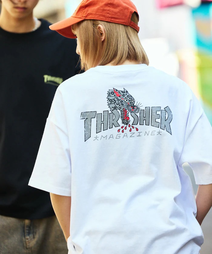 THRASHER × FREAK’S STORE 2025 SS ビッグシルエット バックプリント Tシャツが発売 (スラッシャー フリークスストア)