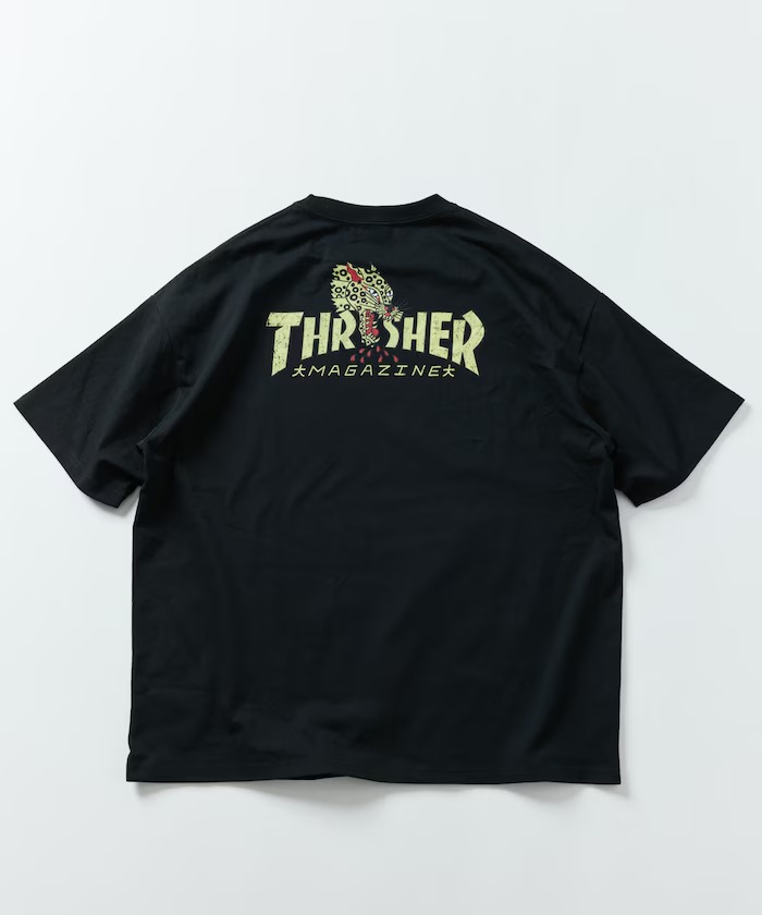 THRASHER × FREAK’S STORE 2025 SS ビッグシルエット バックプリント Tシャツが発売 (スラッシャー フリークスストア)