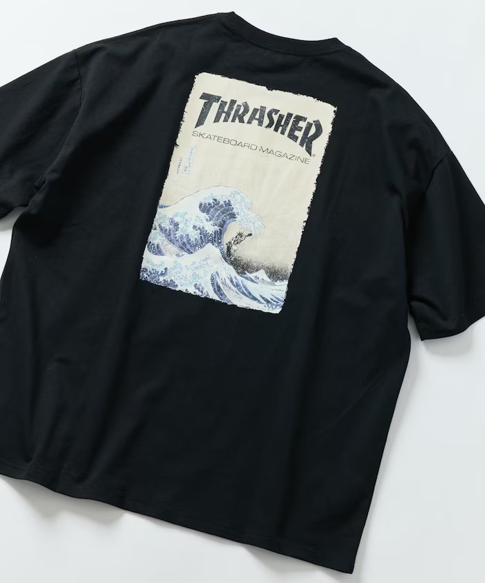 THRASHER × FREAK’S STORE 2025 SS ビッグシルエット バックプリント Tシャツが発売 (スラッシャー フリークスストア)