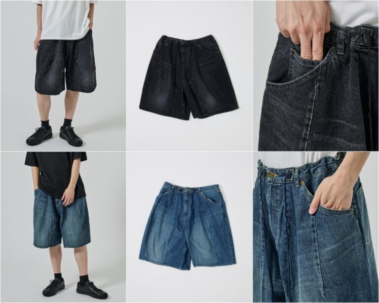 Needlse studious別注H.D denim shorts NEEDLES × STUDIOUS 別注 H.D Denim Shortsが発売 (ニードルズ