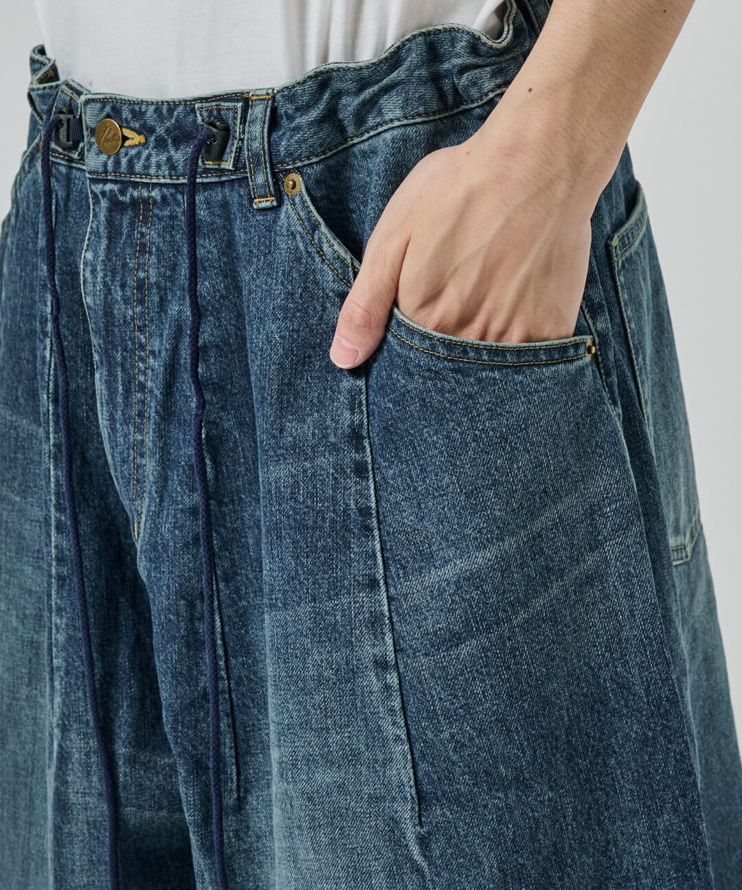 NEEDLES × STUDIOUS 別注 H.D Denim Shortsが発売 (ニードルズ ステュディオス)