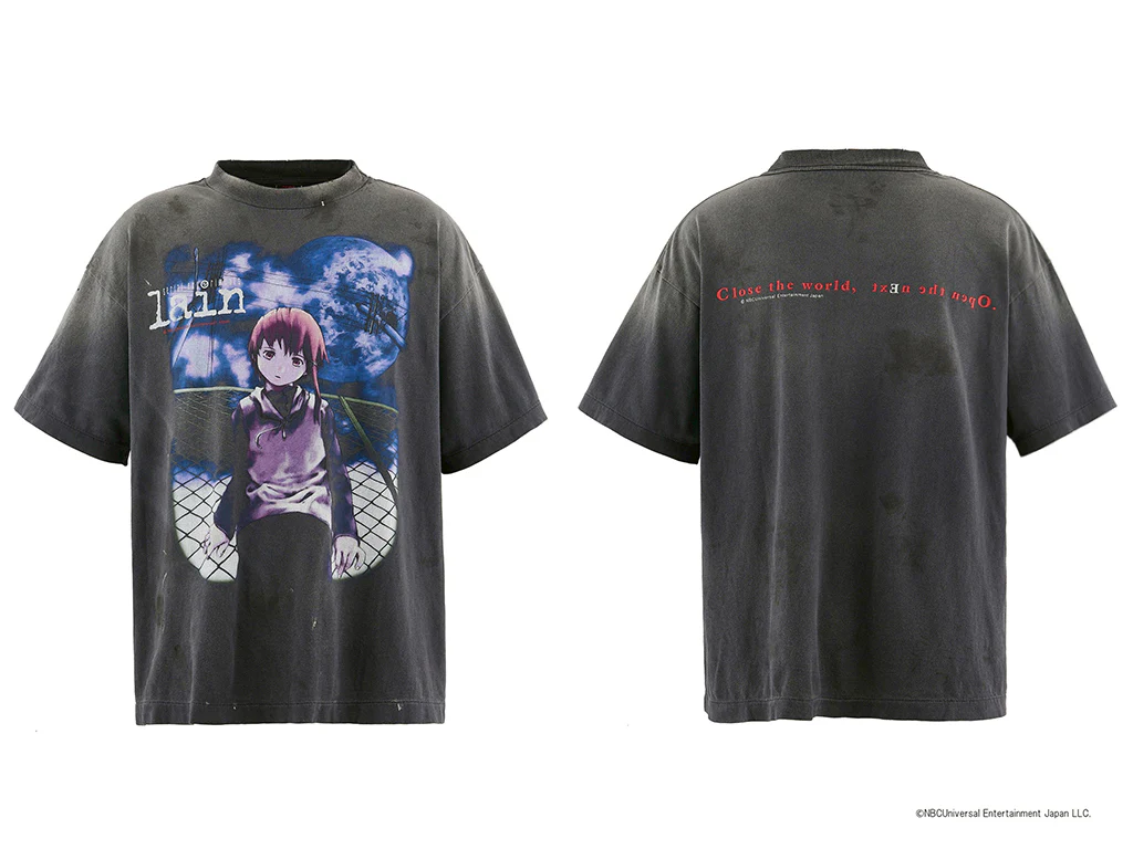 SAINT Mxxxxxx 2025 FW 1st Dropとして「serial experiments lain × GEEKS RULE」とのコラボアイテムが7/6 発売 (セントマイケル 2025年 秋冬)