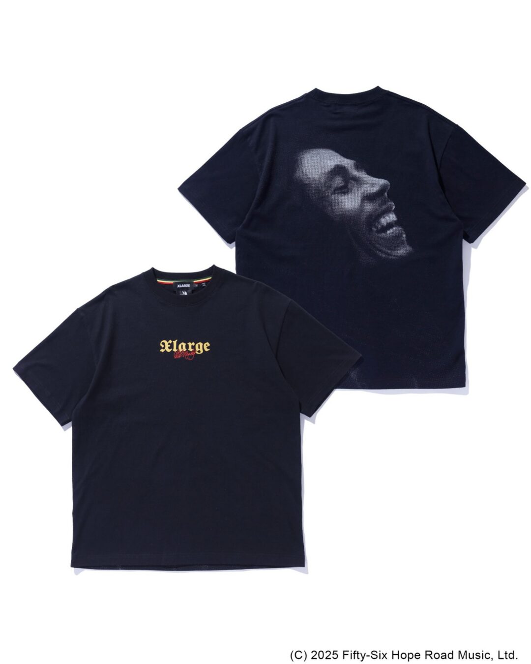 XLARGE × BOB MARLEY 2025 SSが2025年 6/28 発売 (エクストララージ ボブ・マーリー)
