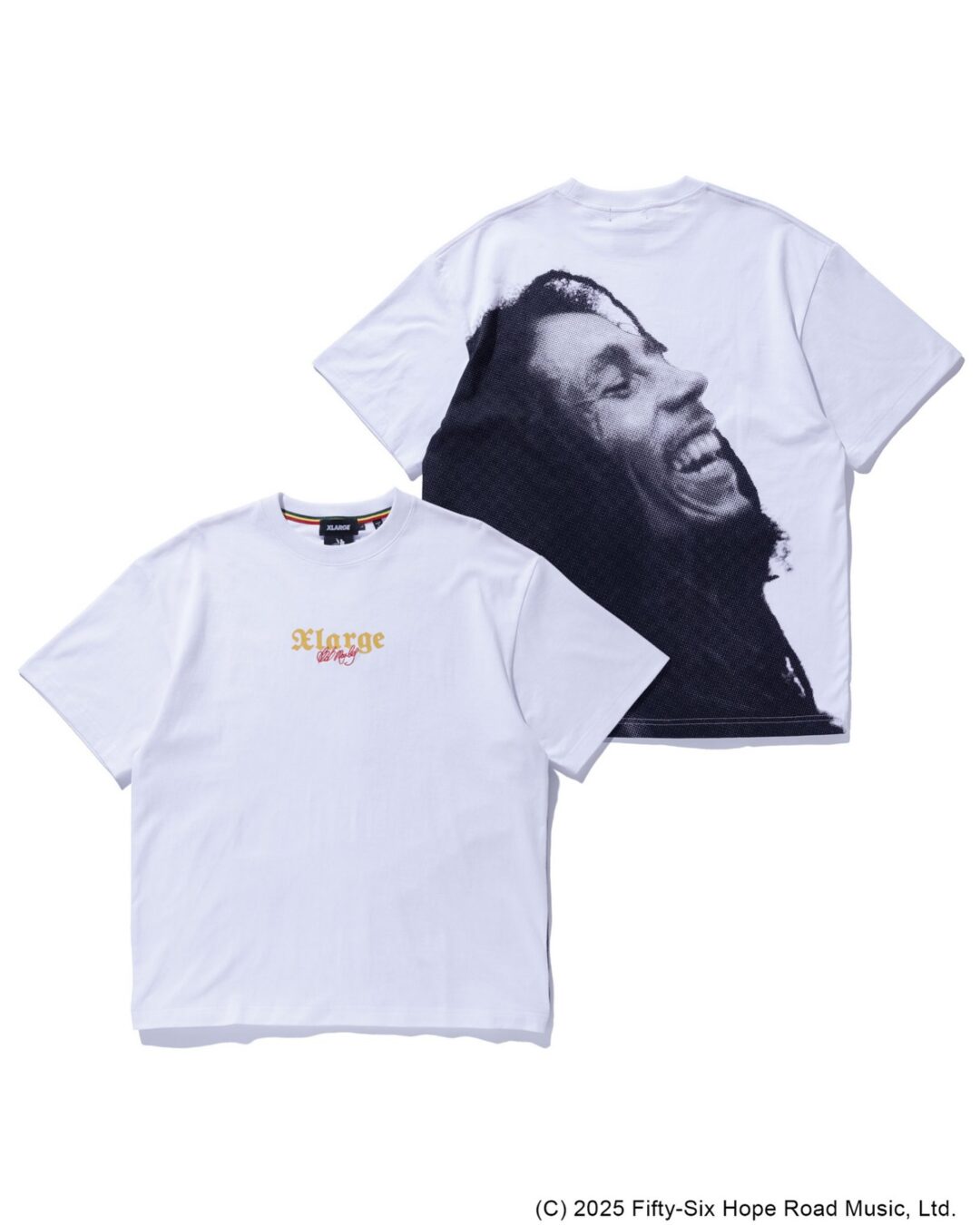 XLARGE × BOB MARLEY 2025 SSが2025年 6/28 発売 (エクストララージ ボブ・マーリー)