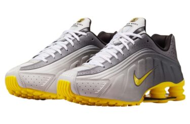 【2025年 6/20 発売】NIKE SHOX R4 “Vast Grey/Bright Citron” (ナイキ ショックス “ヴァストグレー/ブライトシトロン”) [IH3397-078]