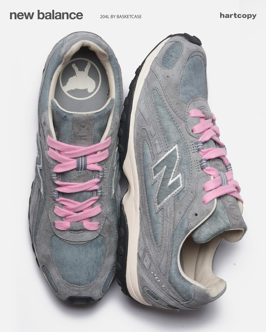 【2025年 発売予定】The Basketcase x New Balance U204L “Grey” (バスケットケース ニューバランス)