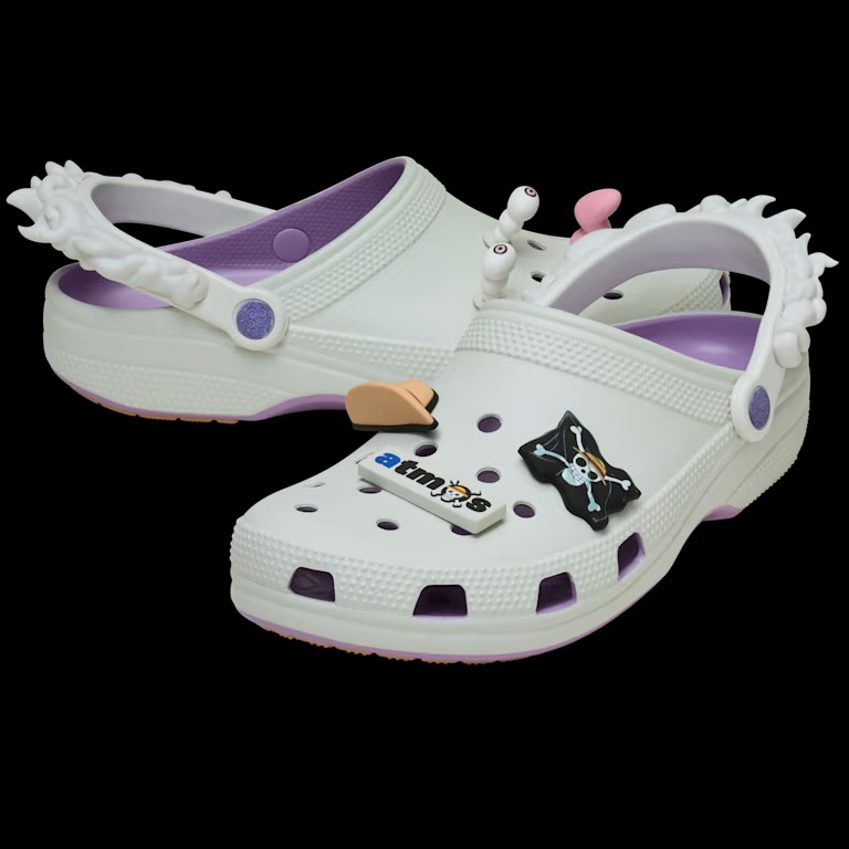 アトモス × クロックスからワンピース ルフィの”ギア5″をイメージしたClassic Clogが2025年 6/21 発売 (Crocs ONE PIECE atmos) [211181-5PR]