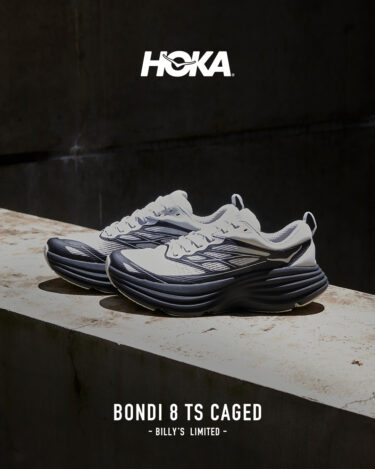 【2025年 7/1 発売】HOKA BONDI 8 TS CAGED “BILLY’S LIMITED” (ホカ ボンダイ 8 TS ケージド) [1155391-FLCK]