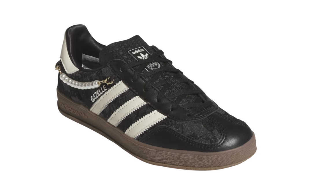 【2025年 秋 発売予定】adidas Originals W GAZELLE INDOOR “Pearl Bracelet/Black” (アディダス オリジナルス ガゼル インドア “パールブレスレット/ブラック”) [HQ2624]