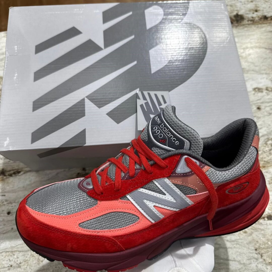 【2025年 7月 発売予定】New Balance U990v6 RT6 “Community Red” Made in USA (ニューバランス メイドインUSA) [U990RT6]