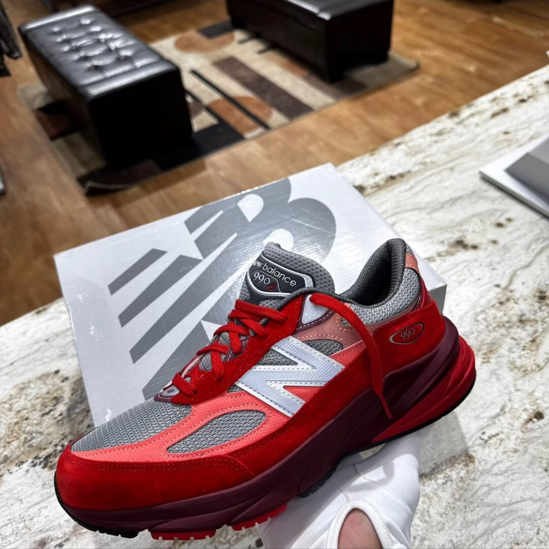 【2025年 7月 発売予定】New Balance U990v6 RT6 “Community Red” Made in USA (ニューバランス メイドインUSA) [U990RT6]