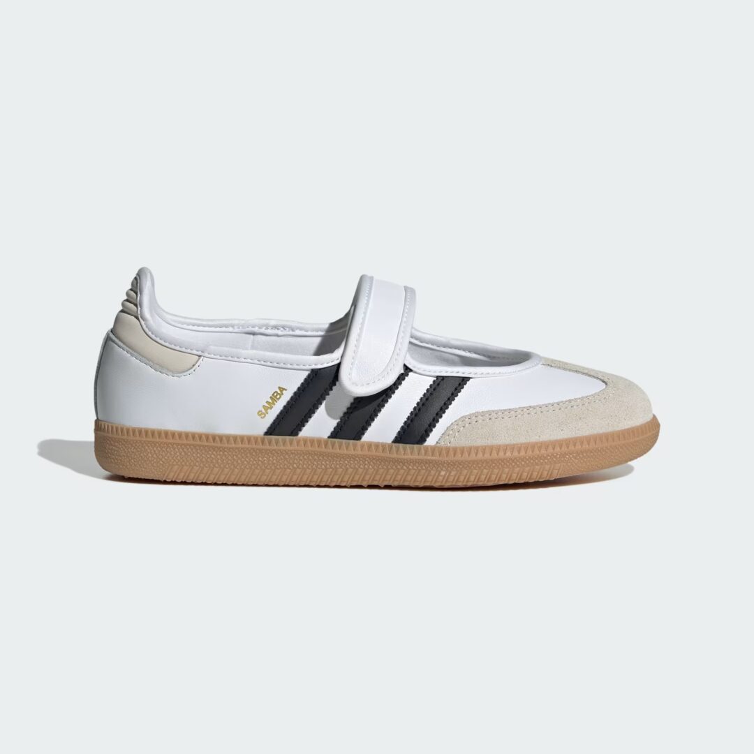【2025年 6/1 発売】adidas Originals W SAMBA MARY JANE “Cloud White/Carbon/Alumina” (アディダス オリジナルス サンバ メリージェーン “ホワイト/カーボン/アルミナ”) [JQ6445/JR1402]