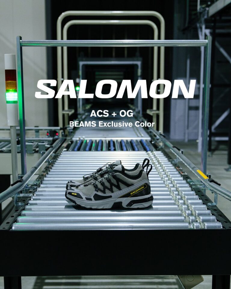 BEAMS × サロモン ACS + OG 別注カラー（salomon × BEAMS）