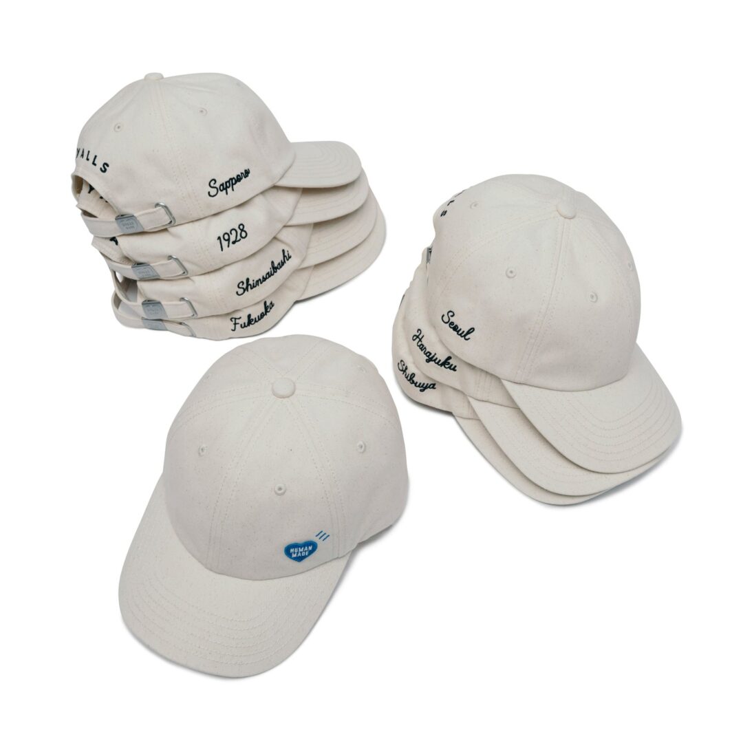 【店舗別カラー】HUMAN MADE “HEART POCKET T-SHIRT & 6PANEL TWILL CAP”が6/28 発売 (ヒューマンメイド 2025 SS)