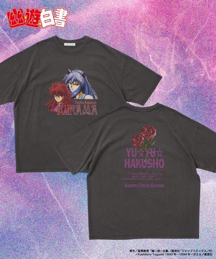 幽☆遊☆白書 × フリークスストア スペシャルコラボレーションTシャツが2025年 7月上旬 発売 (FREAK’S STORE)