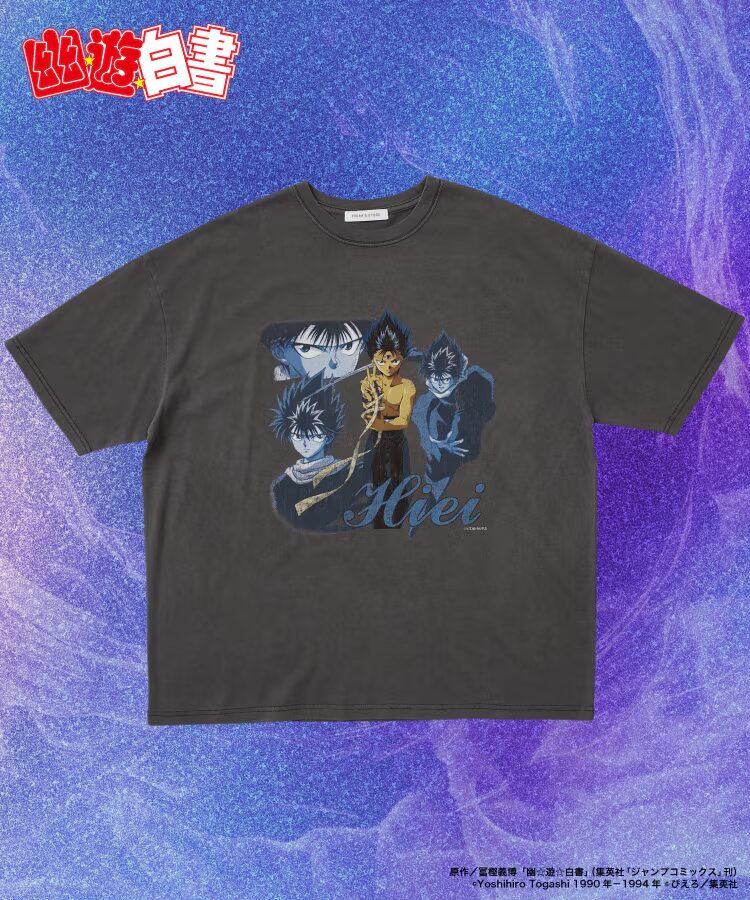幽☆遊☆白書 × フリークスストア スペシャルコラボレーションTシャツが2025年 7月上旬 発売 (FREAK’S STORE)