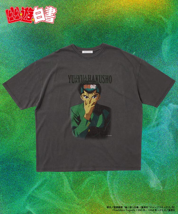 幽☆遊☆白書 × フリークスストア スペシャルコラボレーションTシャツが2025年 7月上旬 発売 (FREAK’S STORE)