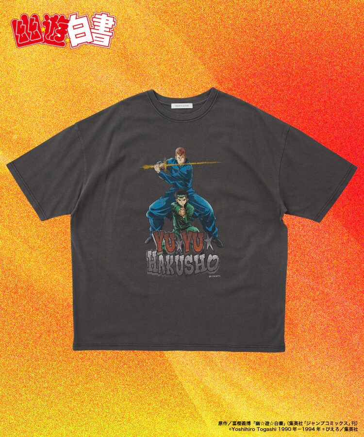 幽☆遊☆白書 × フリークスストア スペシャルコラボレーションTシャツが2025年 7月上旬 発売 (FREAK’S STORE)
