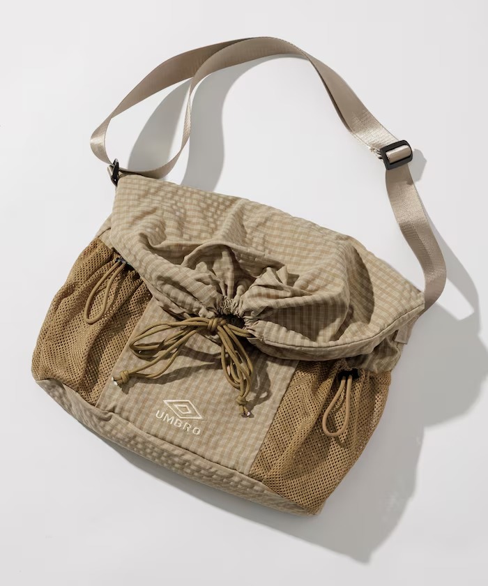 FREAK’S STORE × UMBRO 別注 “Shoulder Bag Check”が2025年 7月中旬 発売 (フリークスストア アンブロ)