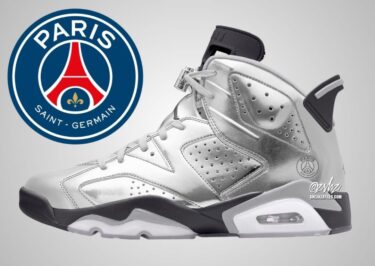 【2026年 春 発売予定】PSG/Paris Saint Germain × NIKE AIR JORDAN 6 RETRO “Metallic Silver” (パリ・サンジェルマン ナイキ エア ジョーダン レトロ “メタリックシルバー”) [IQ5135-001]