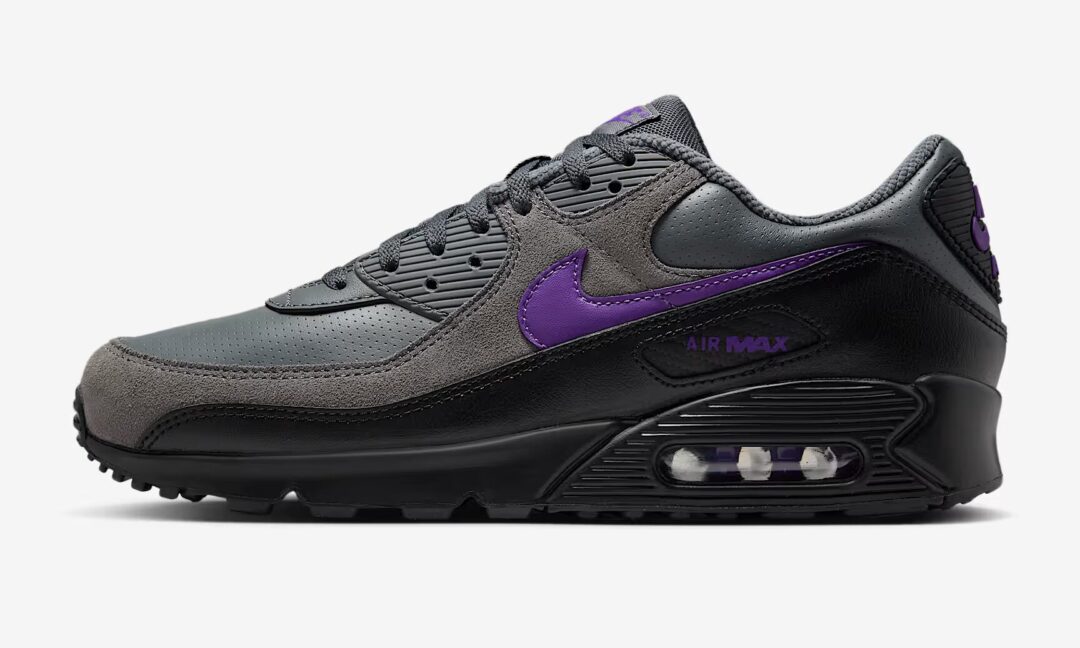 【2025年 6/16 発売】NIKE AIR MAX 90 “Iron Grey/Wild Purple” (ナイキ エア マックス 90 “アイアングレー/ワイルドグレープ”) [IF0670-004]
