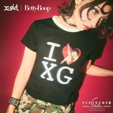 X-girl × BETTY BOOP コラボレーションコレクションが2025年 6/13 発売 (エックスガール ベティー ブープ)